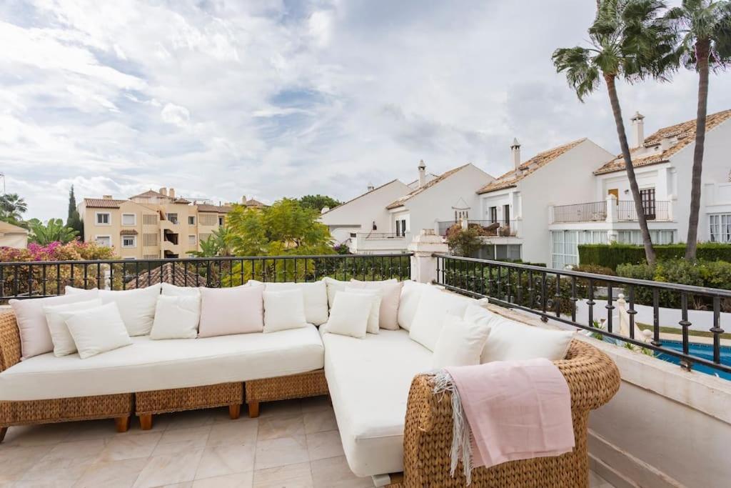 Stylish Spanish 3 Bd Townhouse On The Golden Mile Marbella Exteriér fotografie